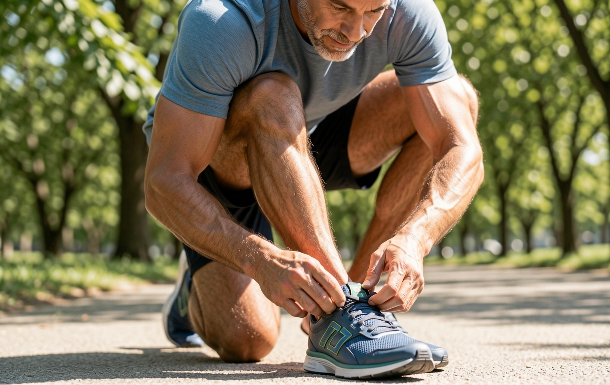 Active lifestyle for men over 40